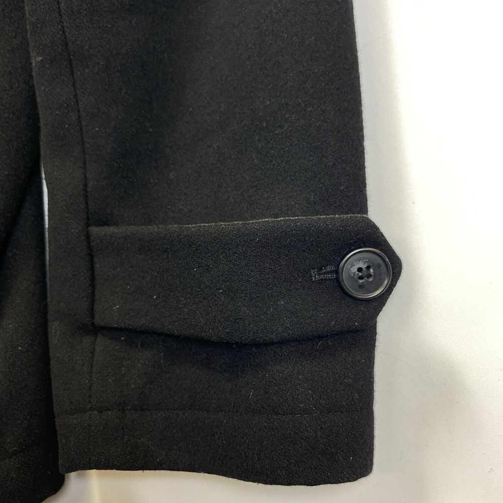 Wayne Gretzky Collection No. 99 Pea Coat Size Small 34-36 Black Wool/Polyester - Picture 4 of 9